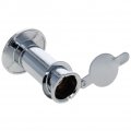 Othmro Safety Door Viewer 35-50mm Silver 200a Durable For Home Office Hotel 2pcs