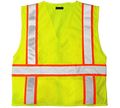 Ml Kishigo 1163 Ultra-cool Mesh Back Solid Front Vest 3x-large Lime 