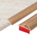 6 56ft X 1 38 0 39 Carpet To Tile Transition Strip Self-adhesive Edge Pvc Gap Cover Laminate Trim For Uneven Surfaces Yellow 