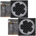 Niche Front Brake Rotor Pad Semi Metallic Kit For Bmw K1200s R1100s K1200r 34117690170 34117711428 34118526575