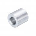 Uxcell 10pcs Aluminum Spacer 4 Bore X 2 Od Length Screw Standoff Bushing Plain Finish Round Metal For 1 Id Screws Bolts And