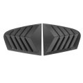 Rear Side Window Louver Cover Air Vent Scoop For 5 Series G30 2018-2023 Enhance Racing Appearance Cool Interior Carbon Fiber