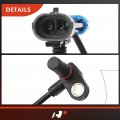 A-premium Front And Rear Abs Wheel Speed Sensor Compatible With Chevrolet Gmc Cadillac Models Tahoe Suburban 1500 2500