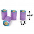 Superman Daily Planet Tire Rim Wheel Aluminum Valve Stem Caps