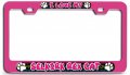 I Love My Selkirk Rex Cat Pn 3d Metal License Plate Frame Auto Suv Truck Tag Holder E77