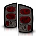 Amerilite Smoke Euro Tail Lights For Dodge Ram Passenger And Driver Side