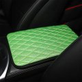 Auceli Car Center Console Pad Shiny Armrest Storage Box Mat Anti-scratch Central Seat Cushion Protector Cover Four Seasons