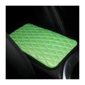 Auceli Car Center Console Pad Shiny Armrest Storage Box Mat Anti-scratch Central Seat Cushion Protector Cover Four Seasons 