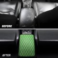 Auceli Car Center Console Pad Shiny Armrest Storage Box Mat Anti-scratch Central Seat Cushion Protector Cover Four Seasons