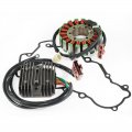 Stator Coil Regulator Rectifier Gasket Set Compatible With For Ktm 950 Supermoto 2005 2007 Super Enduro R 2007-2009 990 T 2010