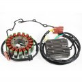 Stator Coil Regulator Rectifier Gasket Set Compatible With For Ktm 950 Supermoto 2005 2007 Super Enduro R 2007-2009 990 T 2010
