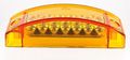 Qty 6 Amber 21 Led Side Marker Clearance Light Rectangle 12v Truck Trailer Camper 