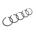 Transfer Case Four Wheel Drive Clutch Retaining Ring For Gmc K2500 1998 1999 Steel 1 674 In Shaft Diameter Pack Of 5 Part