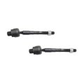 Front Inner Tie Rod Ends For Honda Civic 2012 2013 2014 2015 Driver And Passenger Side Pair Adjustable Replacement 53010tr0a01 