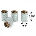 Leopard Print Animal Spots Tire Rim Wheel Aluminum Valve Stem Caps