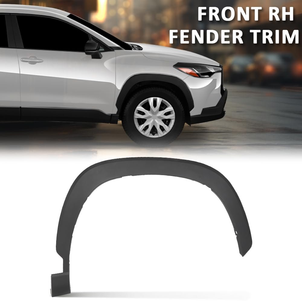 Front Fender Flare Right Side For Toyota Corolla Cross L Le Xle 2022 2023 Part Number 756010a040 To1291125