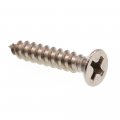 Prime-line Sheet Metal Screw Self-tapping Flat Head Phillips 6 X 3 4 In Grade 18-8 Stainless Steel Pack Of 100 