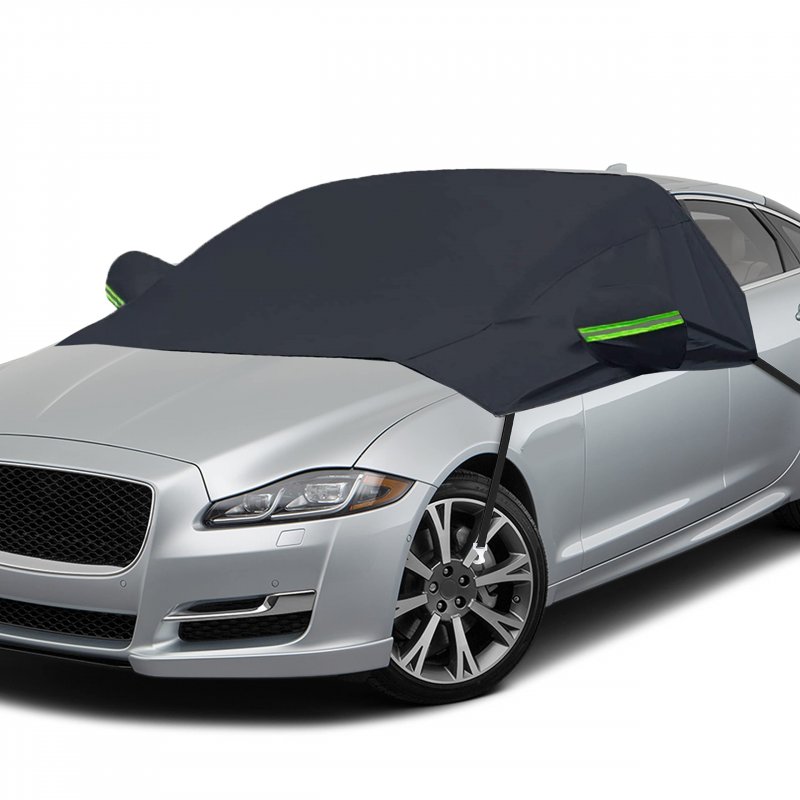 Windshield Snow Cover With Side Mirror Universal Fit Frost Protector For Cars Sedans And Suvs Waterproof All Weather Protection