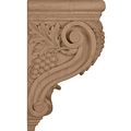 Ekena Millwork Cor04x08x13deal 4 4-inch W X 8-inch D 13 1 H Devon Grapes Vines Corbel Alder