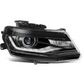 Projector Headlights Assembly For 2016-2022 Chevrolet Camaro Passenger Right Side Halogen Headlamp Replacement With Turn Signal 