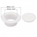 Round Vent Cover Abs Plastic Adjustable Air White For 2 4 8 Diameter Hole 4pcs