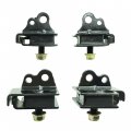 Bottom Top Engine Mount Rubber Damper Kit Replacement For Yamaha Rhino 660 20042005 2006 2007 
