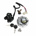 Fuel Gas Cap Ignition Switch And Seat Lock Replacement With Key Set For Yamaha Yzf R1 2007-2011 R6 2004 2006-2011 R6s 2006-2009