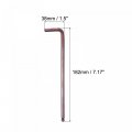 Uxcell 6mm Ball End Hex Key Wrench L Shaped Long Arm S2 Steel Repairing Tool Metric