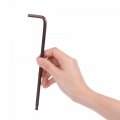 Uxcell 6mm Ball End Hex Key Wrench L Shaped Long Arm S2 Steel Repairing Tool Metric