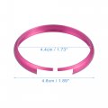 Acropix Aluminum Alloy Car Remote Key Fob Cover Shell Case For Mini Cooper Smart R55 R56 R57 R58 R59 R60 Pack Of 1 Pink