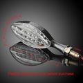 2x 10mm Motorcycle Accessories Black Racing 23 Led Turn Signal Light Indicator Lens Blinker Universal For Suzuki Honda Kawasaki