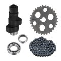 Camshaft Cam Chain Gear Bearing Kit Fit For Yamaha Big Bear 350 Warrior Moto-4 Yfm350 1989-2005 Oem 5uh-12170-00-00 