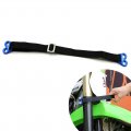 Otom Cnc Rescue Pull Strap For Motorcycle Dirt Bike Motocross Steering Wheel Joint Board Belt Blue 