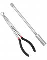 Car Spark Plug Wire Removal Pliers Tool And 5 8 Magnetic Swivel Socket 3 Drive X 10 Total Length