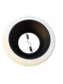 12-pack 6a Inch Black Baffle Recessed Can Light Trim Replaces Halo 310 W Juno 24w-wh -2 Rings 