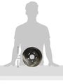 Centric Parts 121 40068 C-tek Standard Brake Rotor 