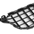 Front Upper Hood Bumper Grille For Mercedes-benz C250 2013-2016 Kidney Grill Black