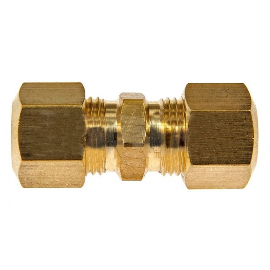Brass Compression Fitting 0 315 In Sleeve Inside Diameter Straight Angle Threaded Ends Alx-pau-rb-785-306-cl360a50