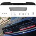 Rear Spoiler Wicker Bill For Dodge Challenger Srt Rt Sxt 2008-2014 Hellcat Scat Pack Models Includes Rivnut Tool Add-on Type