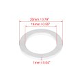 5pcs M14 Silver Tone Oil Drain Plug Gaskets For Hyundai Replace Part Number 21513-23001