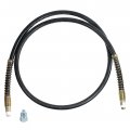 6 Hydraulic Hose 10 000 Psi 4 Npt With 1 Side Half Coupler