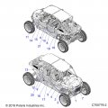 Polaris Rzr Decal-door Rr Btm Lh Ap Bp Genuine Oem Part Qty 1