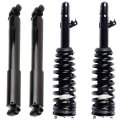 Front And Rear Complete Struts Spring Assembly Shock Absorber For 2006-2009d Fusion Mercury For Milan With 172261 344363