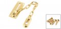 Uxcell Hotel Security Hardware Door Locking Chain Guard Dhyol Gold Tone