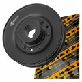 Caltric Deck Pulley Compatible With Bad Boy Stand-on 48 Zt Elite 54