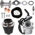 Anxingo 22mm Pz22 Carburetor Kit Replacement For 110cc 125cc Ssr Crf50 Predators Go Karts Pit Dirt Bike For Taotao Atv Pz22