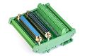 Electronics-salon Db37 D-sub Din Rail Mount Interface Module Male Female Dsub Breakout Board