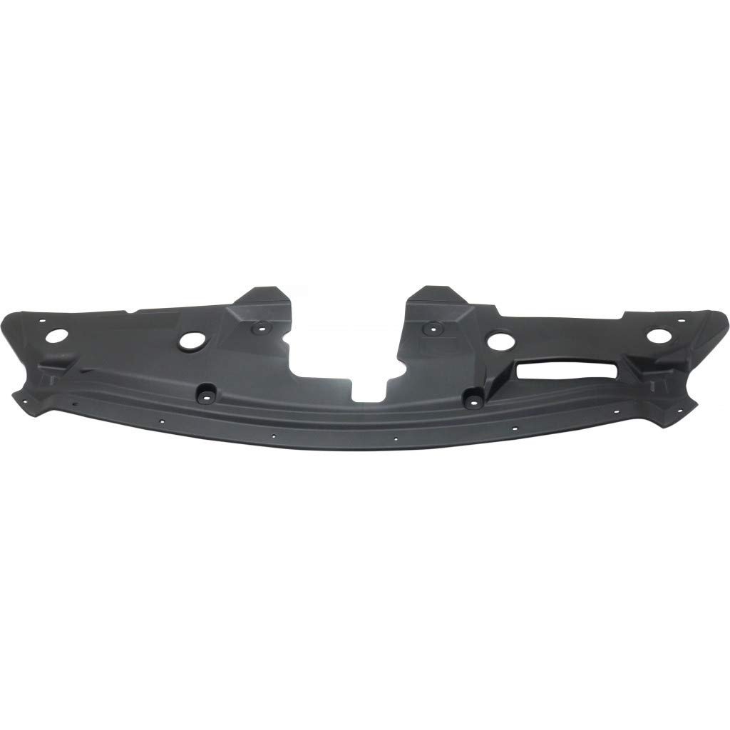 Radiator Support Cover Sight Shield Ford Police Interceptor Sedan 2013 2019 Replacement For Dg1z8a284aa And Fo1224125 Black