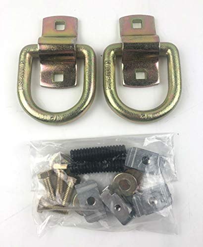 Triton 21807 Heavy Duty 1 2 D-ring Tie Down Kit For Quick Slide Channel