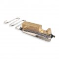 Liru 22mm-mh High Turning Sewing Machine Curve Edge Binder Folder Top Bottom Double Fold Dayu140 335  12140 For 2 Needles